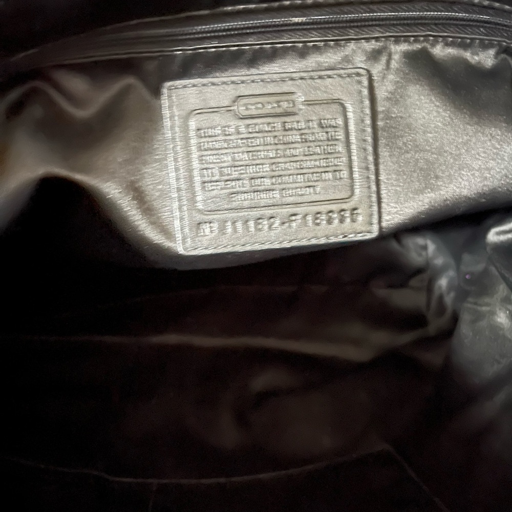Coach Laura Signature Jacquard Canvas Tote bag - Picture 8 of 9